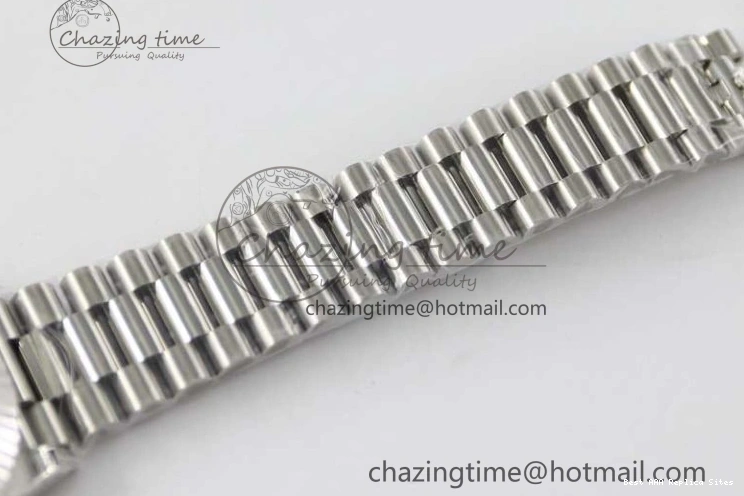 Good Copy Rolex Watches Steel Ice 40mm Best TWF 1:1 2357 SS Arabic A Comfortable Bracelet Edition 904L on Day SS Blue Date Dial 0118